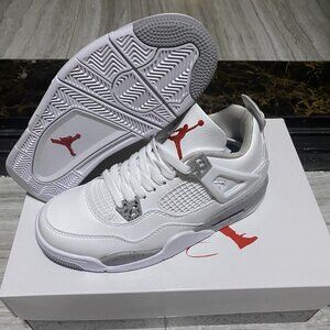 Jordan 4 Retro White Oreo CT8527-100 women men shoes